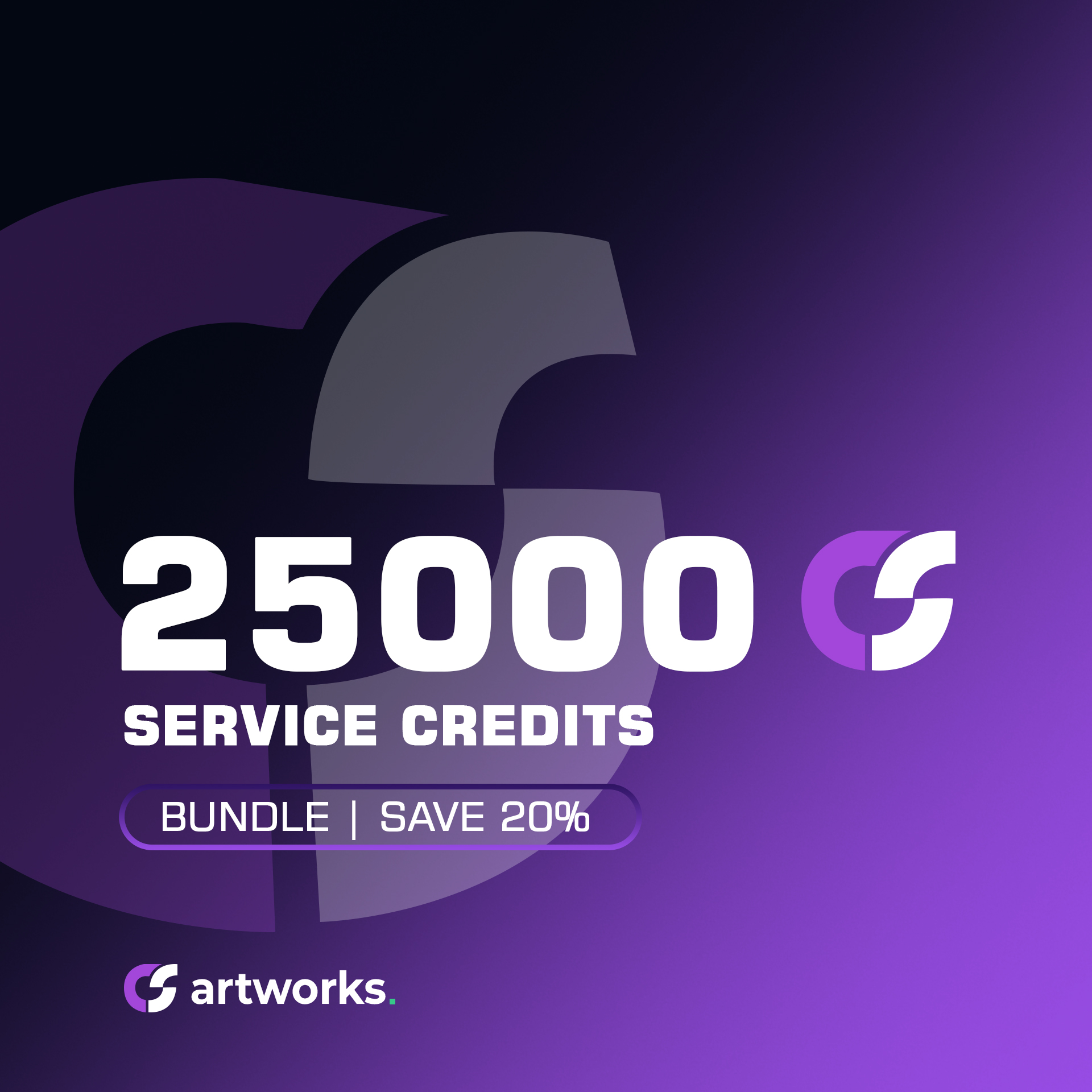 25000 CS (Service Credits)